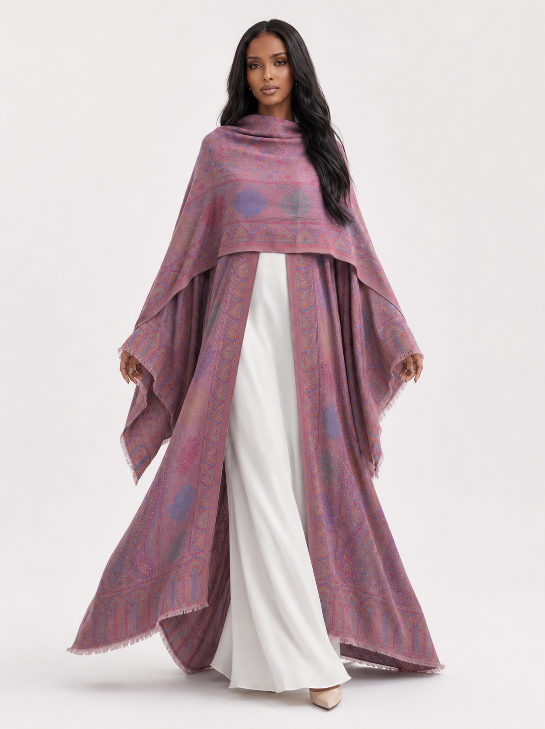 Pashmina Abaya Set