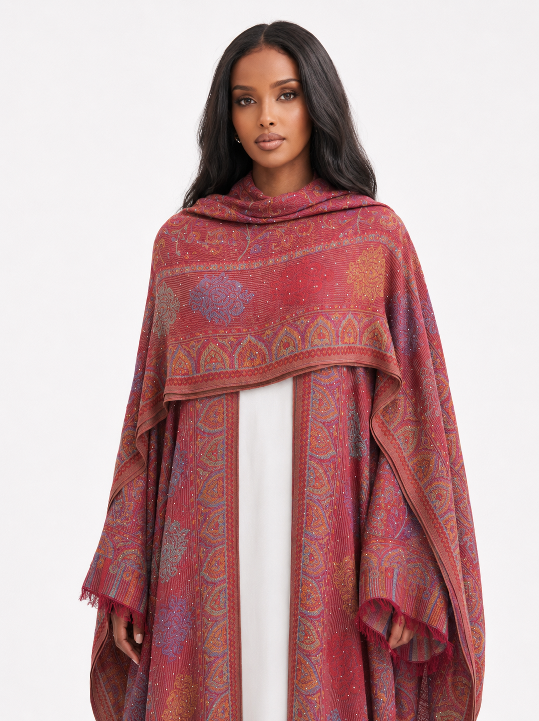 Pashmina Abaya Set