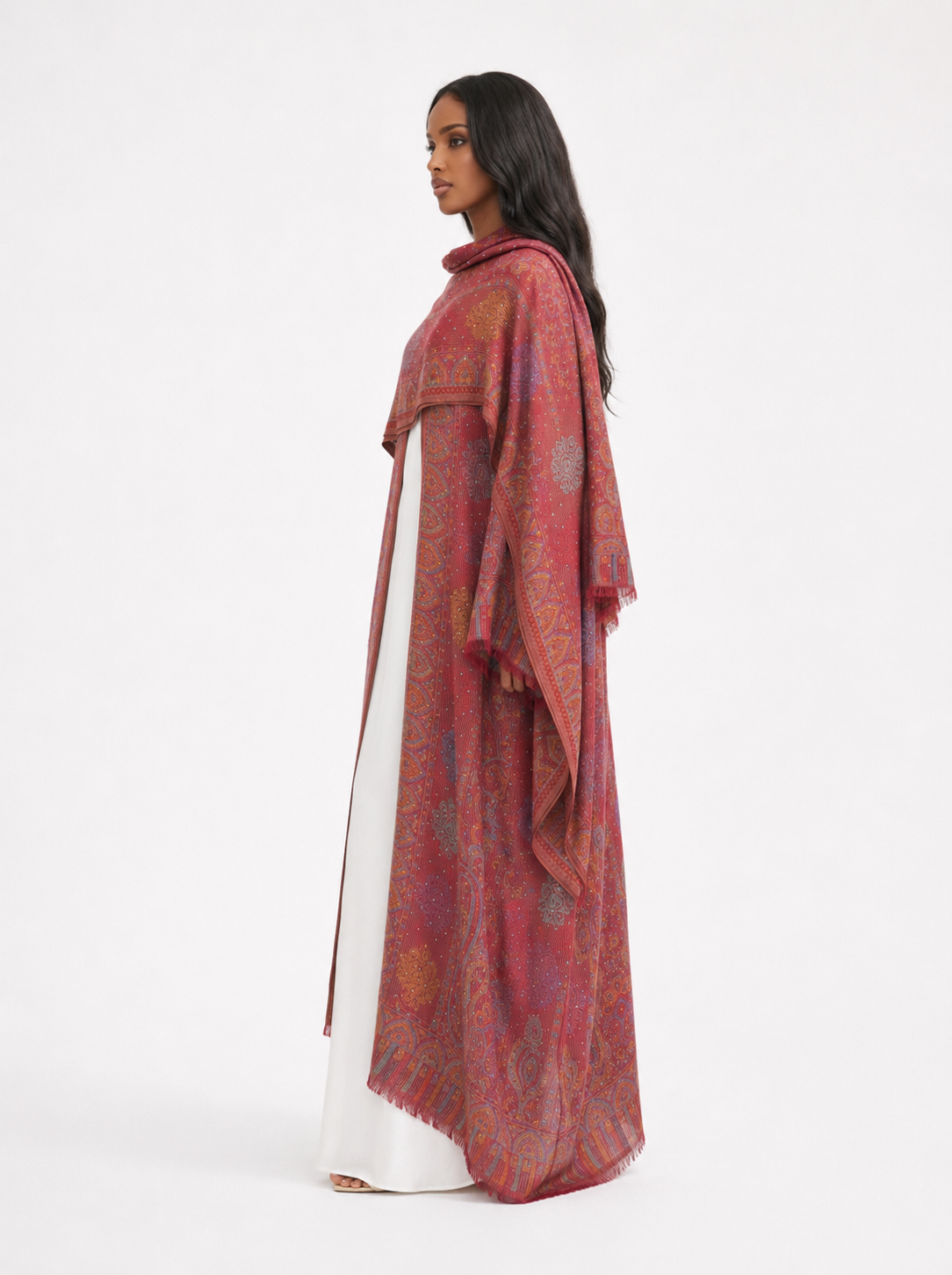 Pashmina Abaya Set