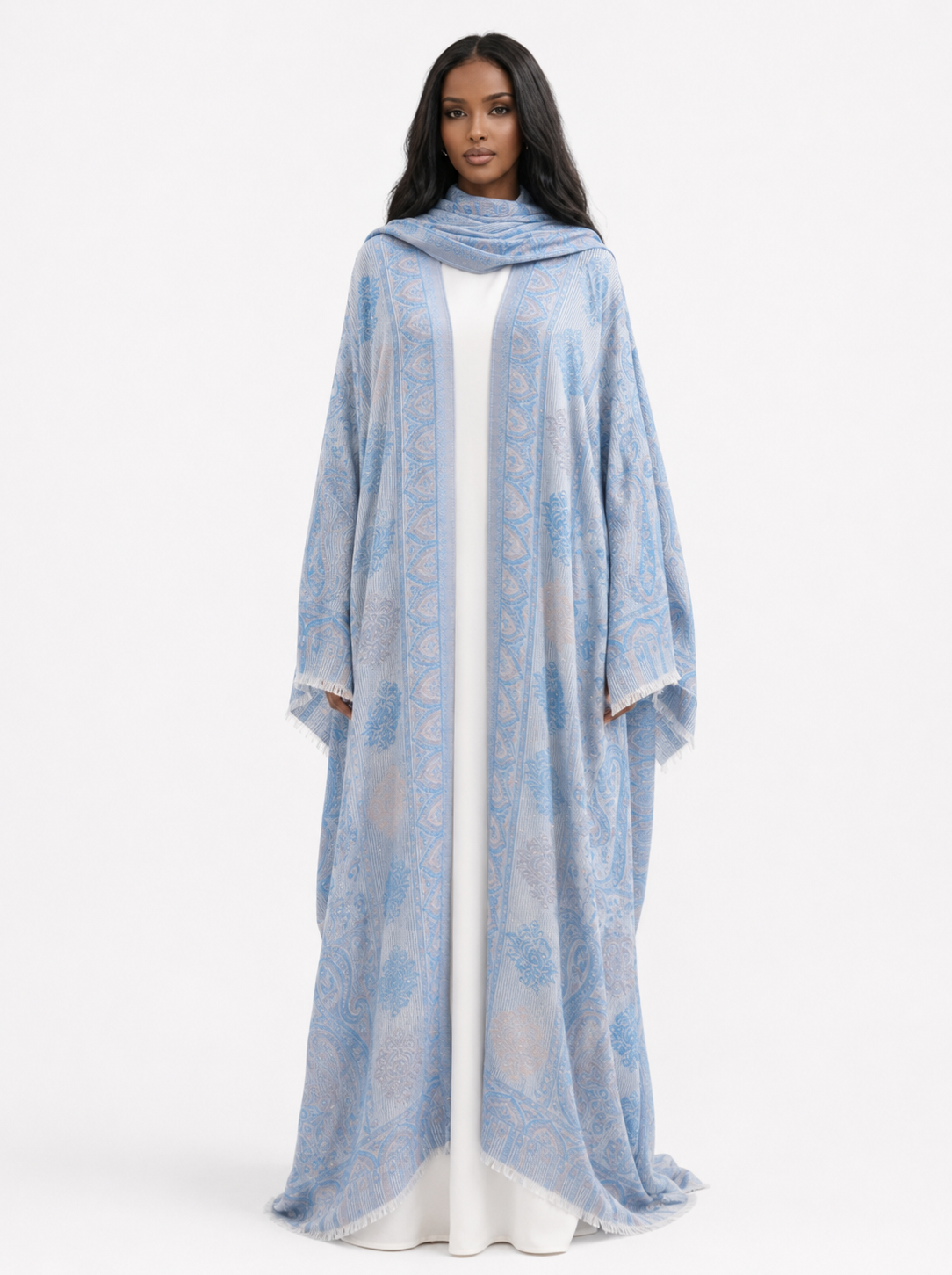 Pashmina Abaya Set