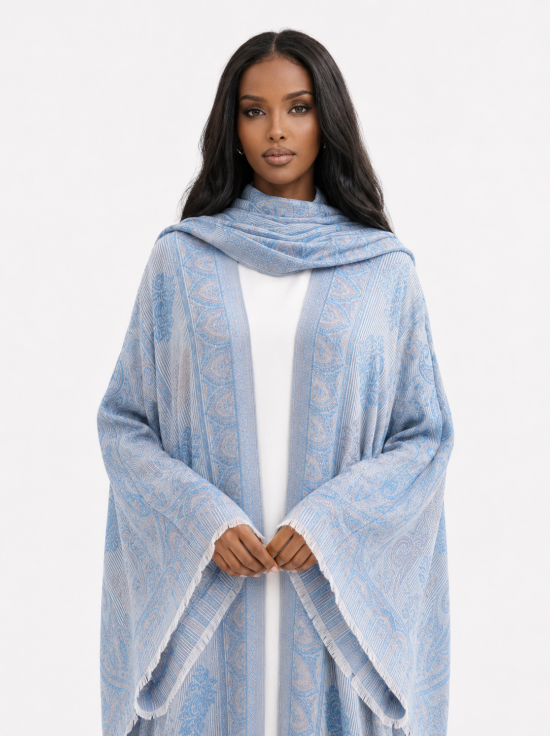 Pashmina Abaya Set