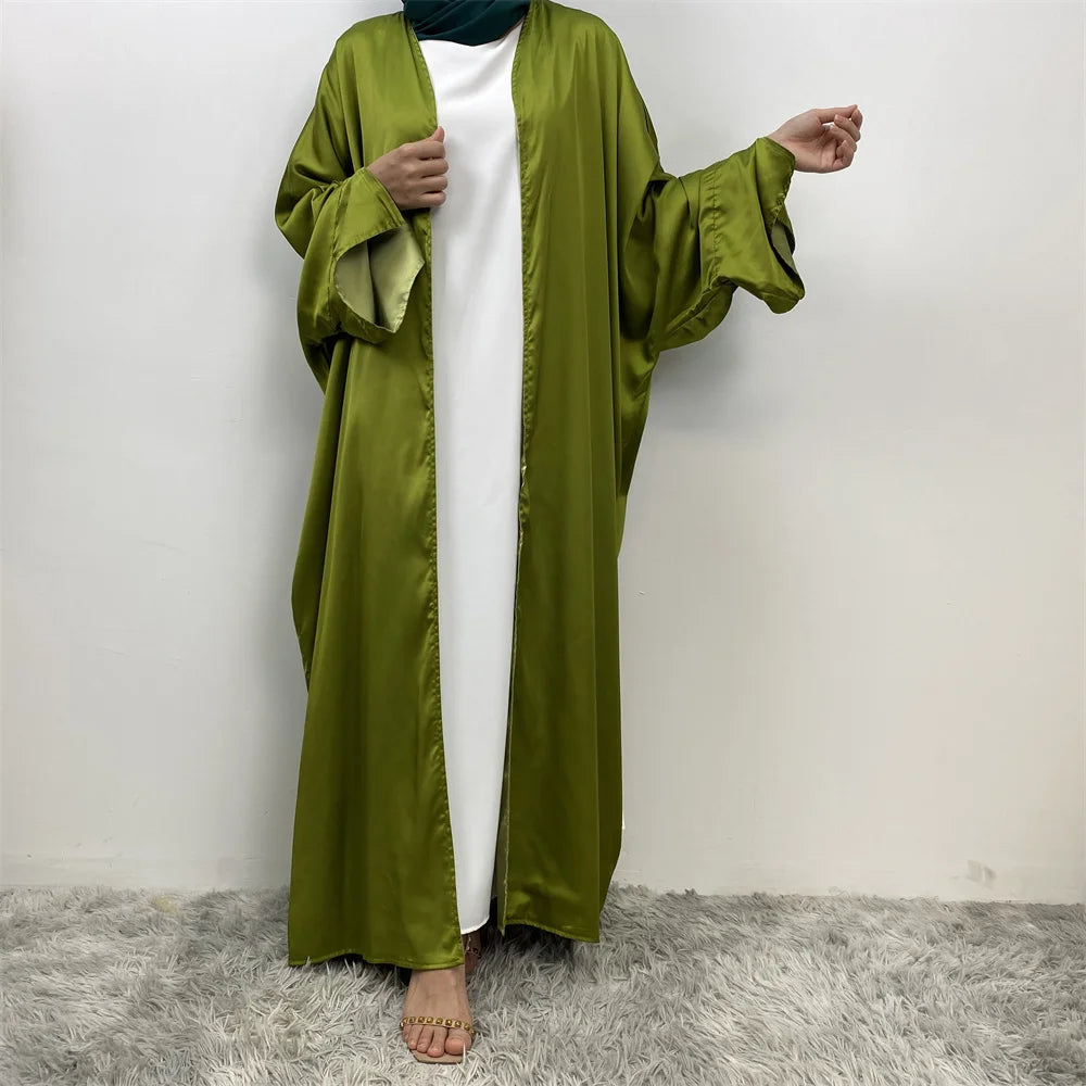 Reversible Satin Abaya - Nour Modesty
