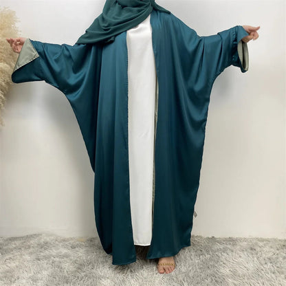 Reversible Satin Abaya - Nour Modesty