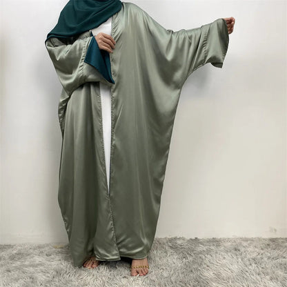 Reversible Satin Abaya - Nour Modesty