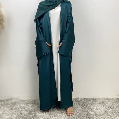 Reversible Satin Abaya - Nour Modesty