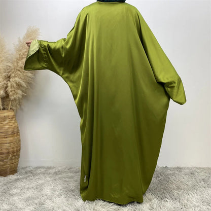 Reversible Satin Abaya - Nour Modesty