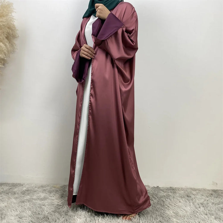 Reversible Satin Abaya - Nour Modesty
