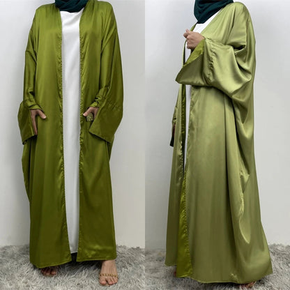 Reversible Satin Abaya - Nour Modesty