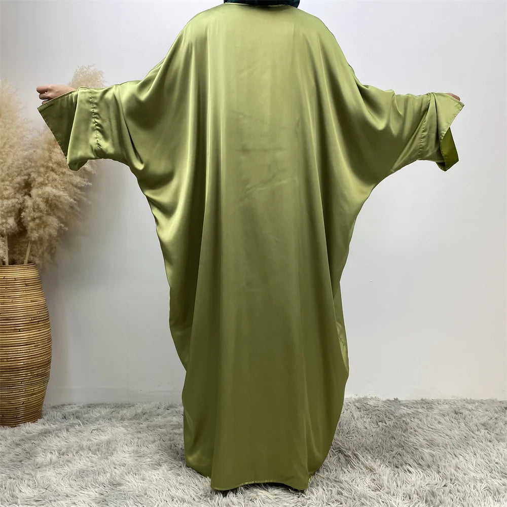 Reversible Satin Abaya - Nour Modesty