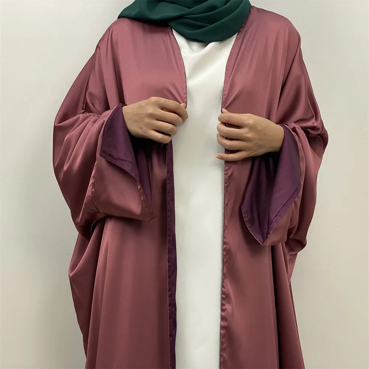 Reversible Satin Abaya - Nour Modesty