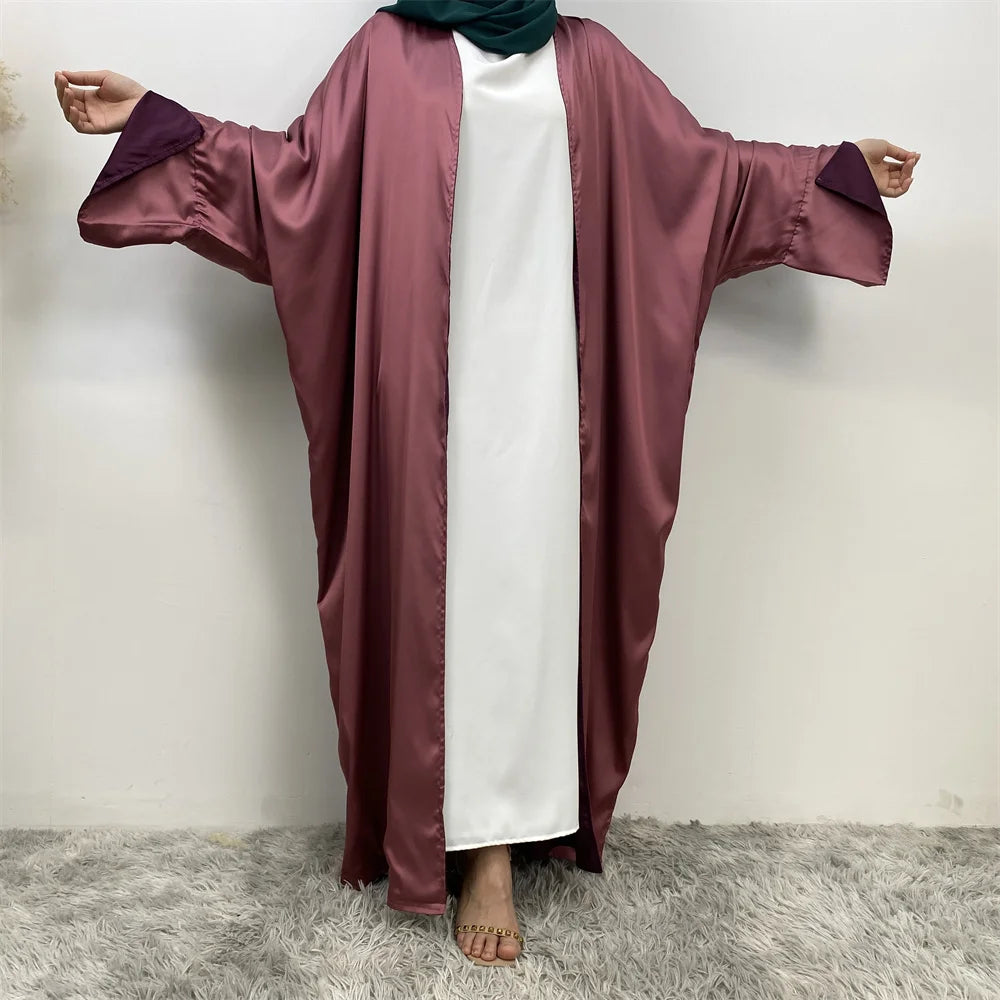 Reversible Satin Abaya - Nour Modesty