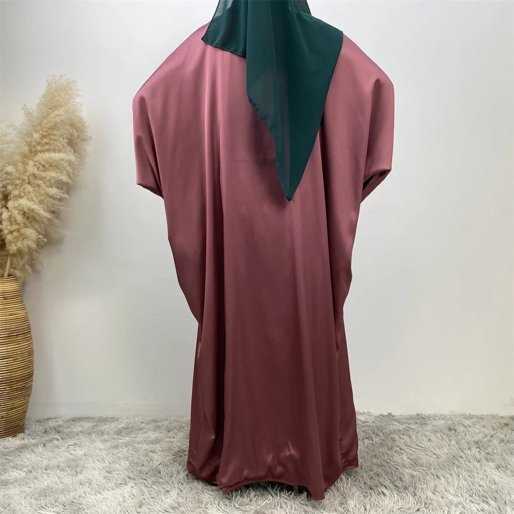 Reversible Satin Abaya - Nour Modesty