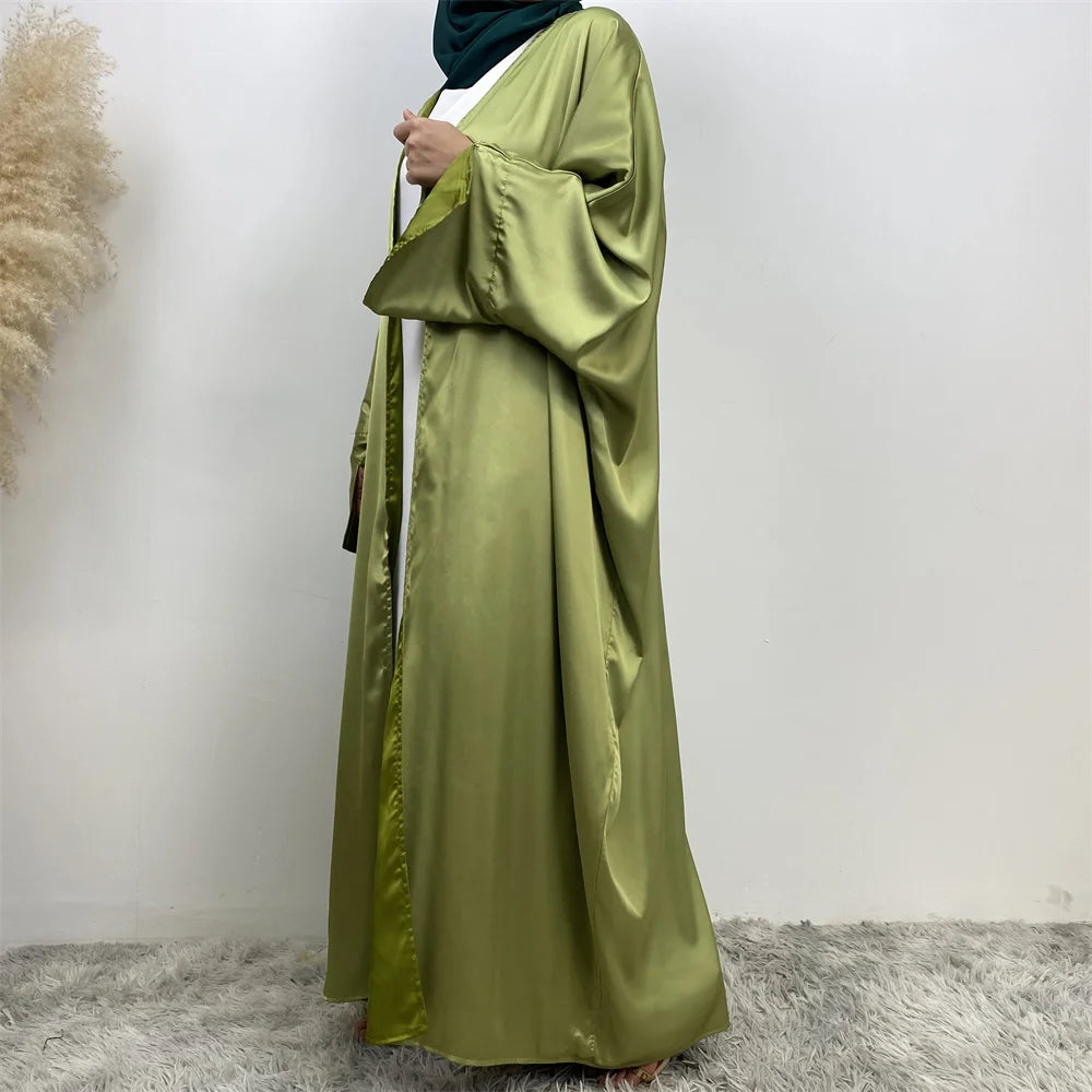 Reversible Satin Abaya - Nour Modesty