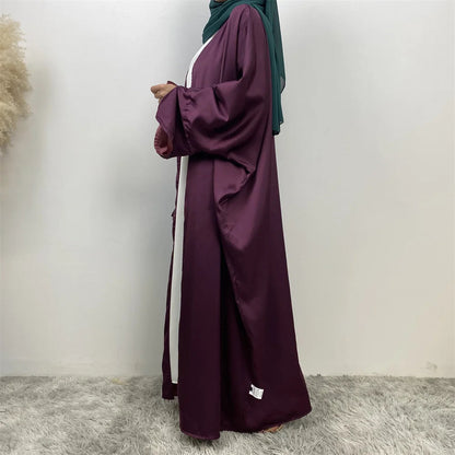 Reversible Satin Abaya - Nour Modesty