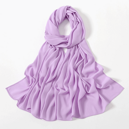 Chiffon Georgette Hijab - Sage Green