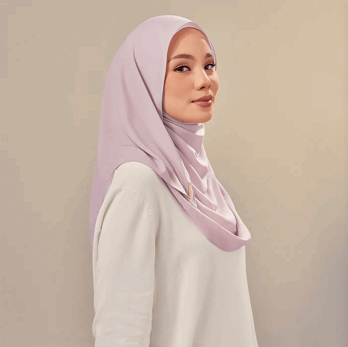 Chiffon Georgette Hijab - Sage Green
