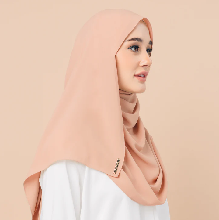 Chiffon Georgette Hijab - Sage Green - Nour Modesty