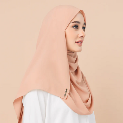 Chiffon Georgette Hijab - Sage Green - Nour Modesty