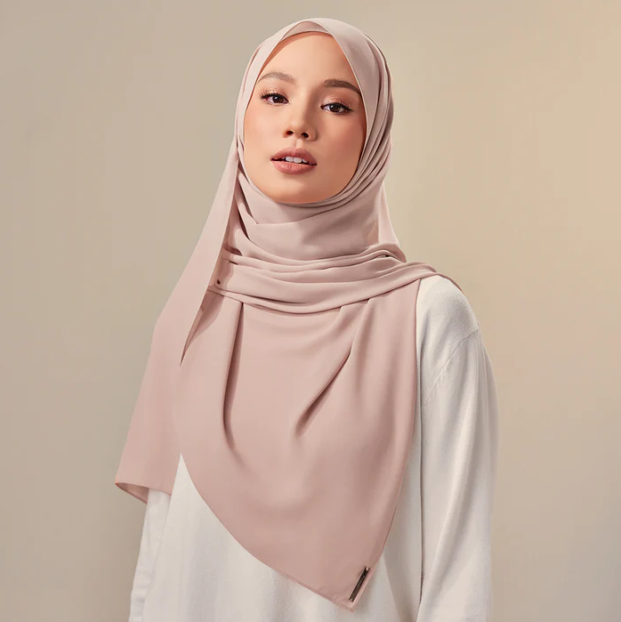 Chiffon Georgette Hijab - Sage Green - Nour Modesty