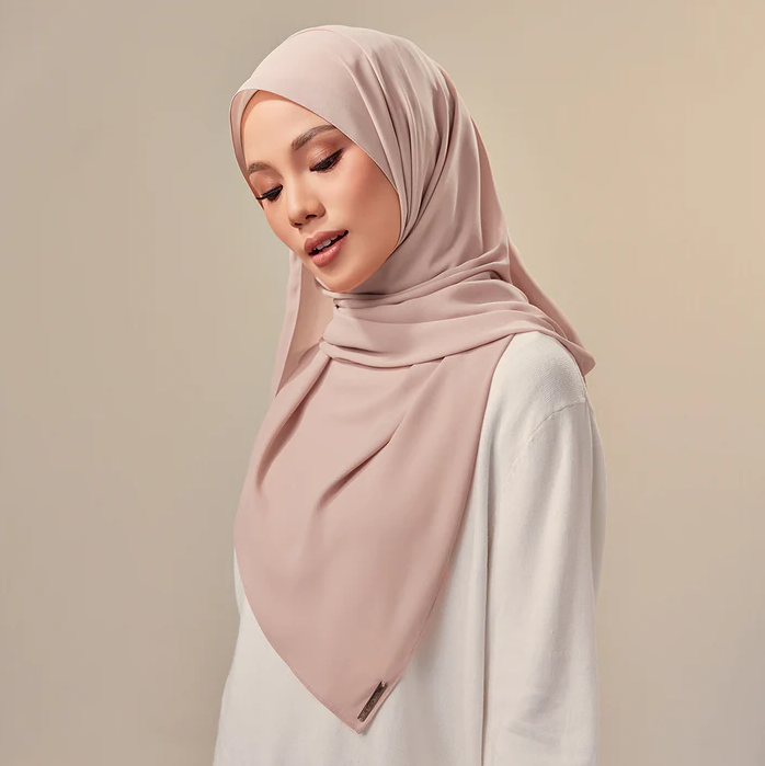 Chiffon Georgette Hijab - Sage Green - Nour Modesty