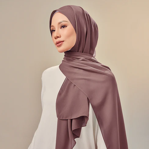 Chiffon Georgette Hijab - Sage Green - Nour Modesty