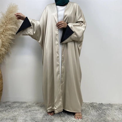 Reversible Satin Abaya - Nour Modesty
