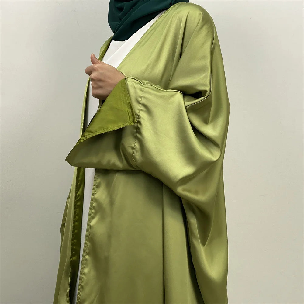 Reversible Satin Abaya - Nour Modesty