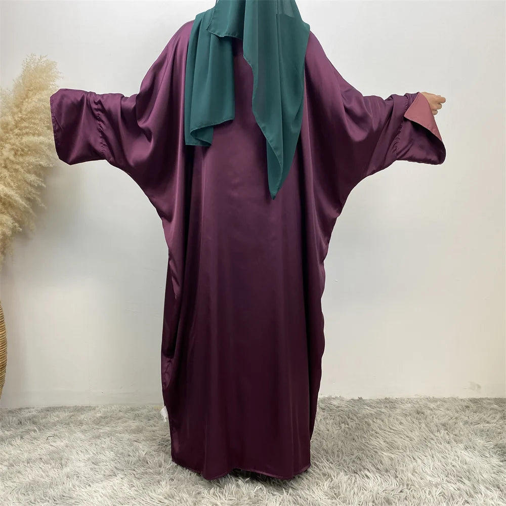 Reversible Satin Abaya - Nour Modesty