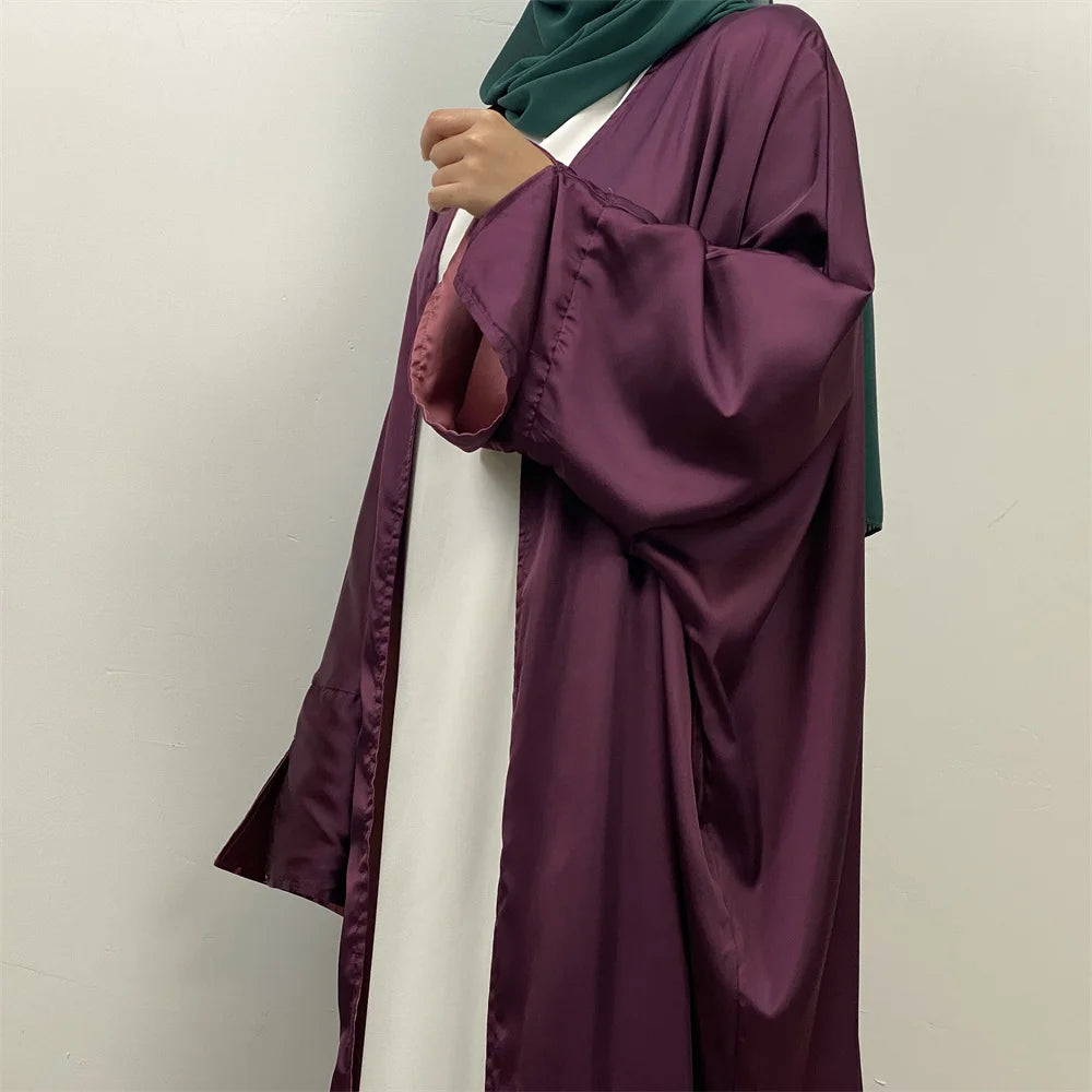 Reversible Satin Abaya - Nour Modesty