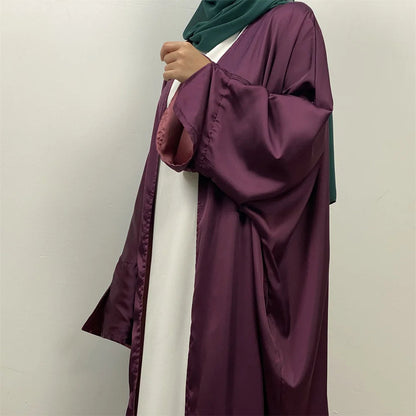 Reversible Satin Abaya - Nour Modesty