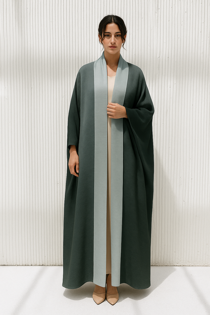 Ombre Pleated Abaya