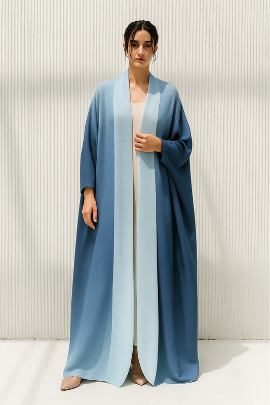 Ombre Pleated Abaya