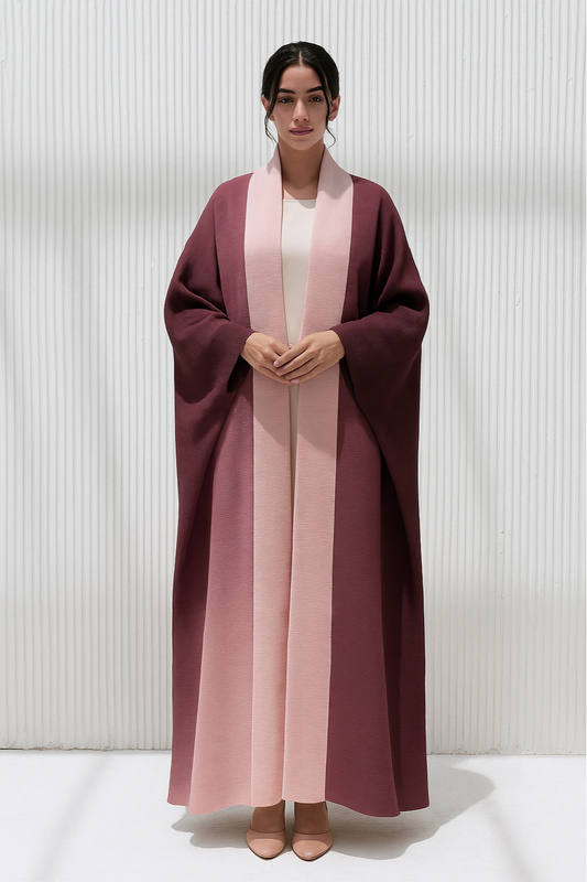 Ombre Pleated Abaya