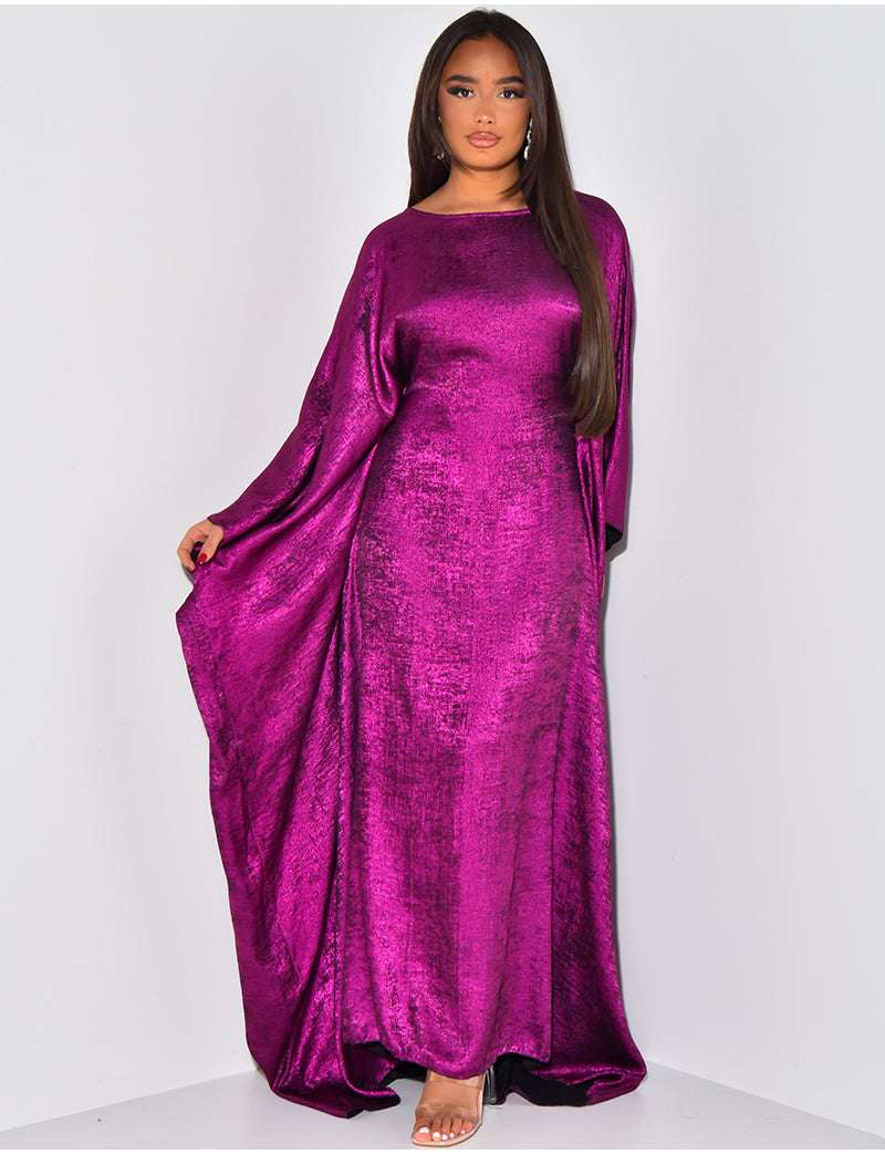 Luxury Butterfly Abaya Green