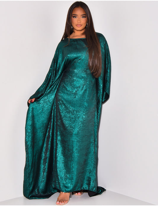 Luxury Butterfly Abaya White - Nour Modesty