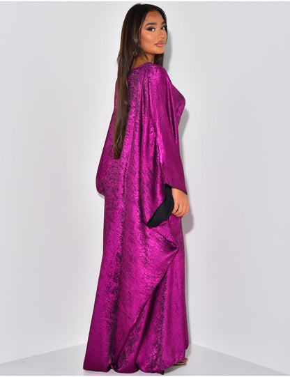 Luxury Butterfly Abaya Green - Nour Modesty