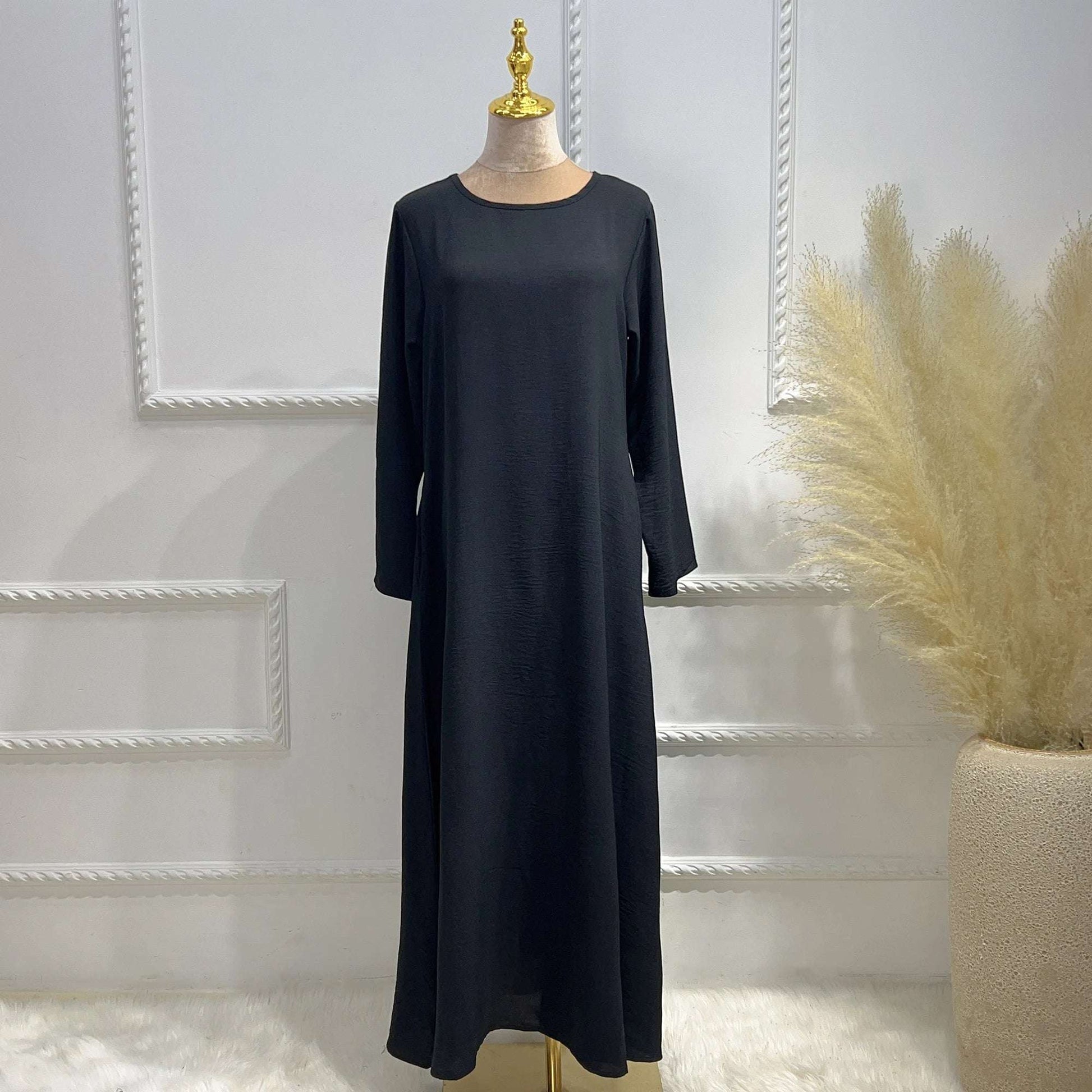 Abaya Inner Slip Dress - White