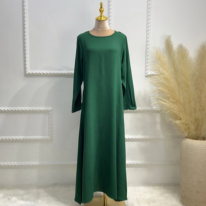 Abaya Inner Slip Dress - Army Green - Nour Modesty