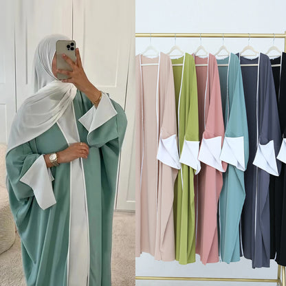 Elegant Open Abaya - Nour Modesty