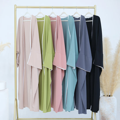 Elegant Open Abaya - Nour Modesty