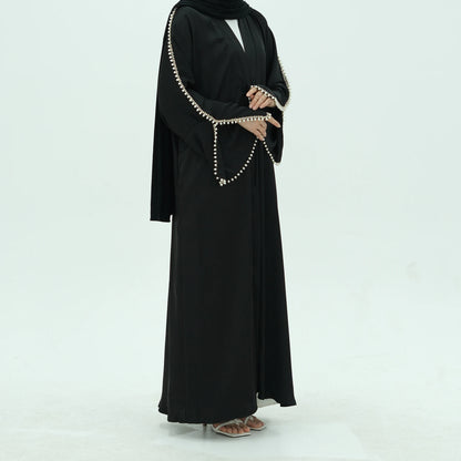 Luxury Silk Open Abaya