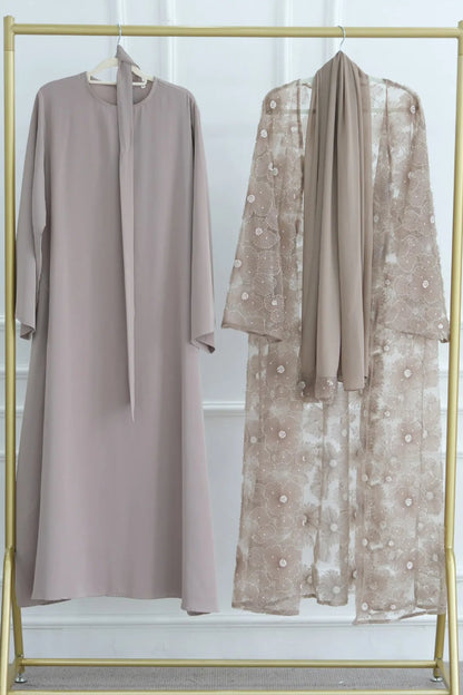 Mira Luxury Abaya Set