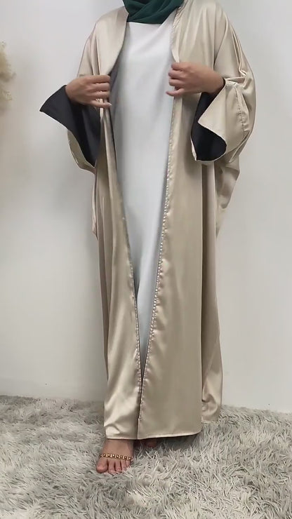 Vendbar Satin Abaya